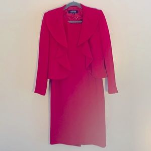 Red dress/Suit jacket